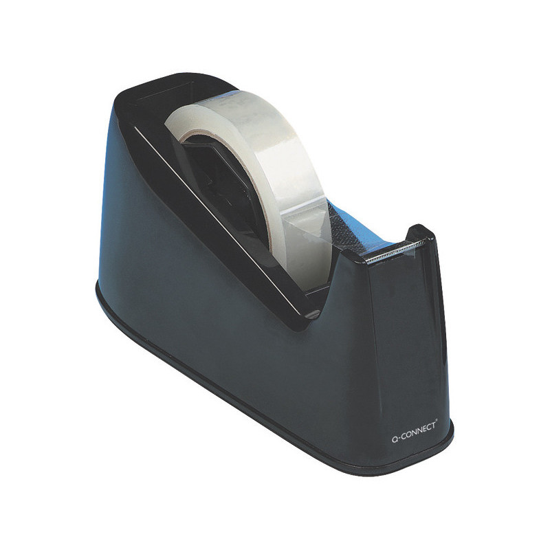 1225 Dispenser per nastro da scrivania Q-Connect Nero 25 mm x 33/66 metri -  KF11010 5.09 - Dispenser per Nastro Adesivo - LoveOffice®